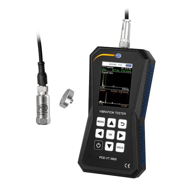 Vibration Anaylzer, Acceleration up to 399.9 m/ sec sq